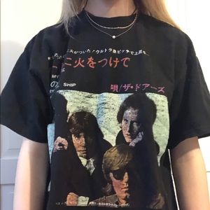 brandy melville black tee